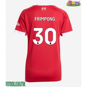Liverpool Jeremie Frimpong #30 Hemmatröja Kvinnor 2025-26 Kortärmad
